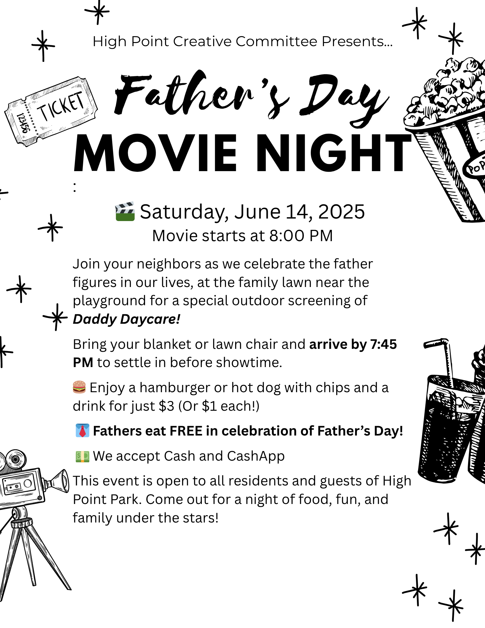 Father's Day Movie Night