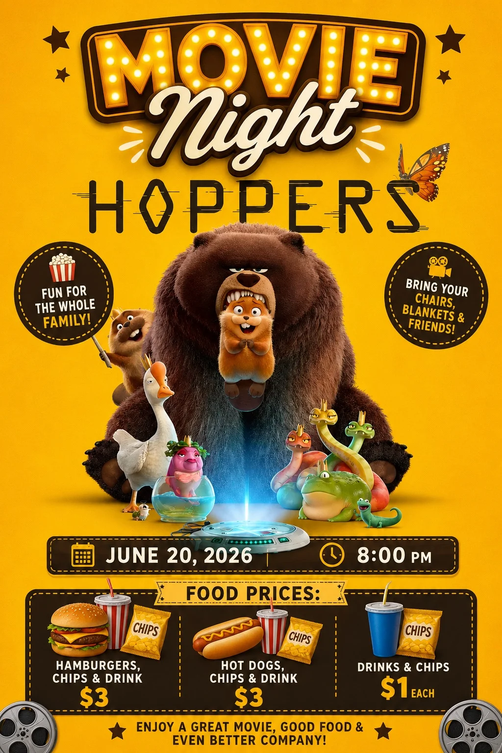 Movie Night 2026 Hoppers